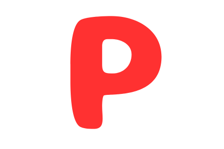 PayPayの象徴的なPマークのロゴイメージ