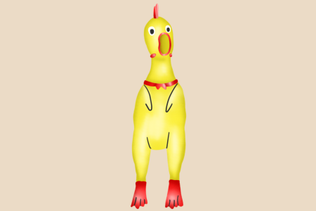 叫んでいる鳥のイラスト。クレジットカードに関する悩みや疑問を抱えるユーザーの心情をユーモラスに表現。